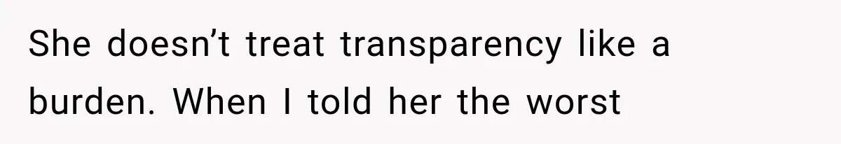 Man Bans Brother From Thanksgiving, Then Reveals the Betrayal That Destroyed His Family She doesn’t treat transparency like a burden. When I told her the worst