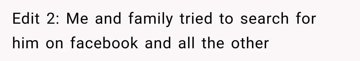 Father Gives His Classic Car to Stepson, Then Learns His Son Had Been Waiting for It His Entire Life Edit 2: Me and family tried to search for him on facebook and all the other