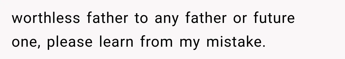 Father Gives His Classic Car to Stepson, Then Learns His Son Had Been Waiting for It His Entire Life worthless father to any father or future one, please learn from my mistake.