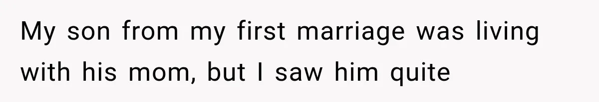 Father Gives His Classic Car to Stepson, Then Learns His Son Had Been Waiting for It His Entire Life My son from my first marriage was living with his mom, but I saw him quite