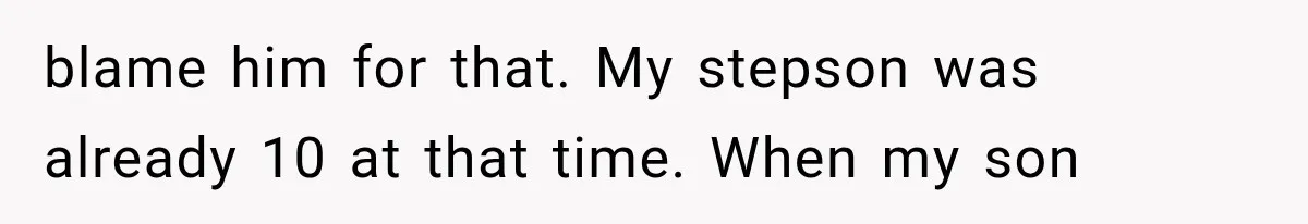 Father Gives His Classic Car to Stepson, Then Learns His Son Had Been Waiting for It His Entire Life blame him for that. My stepson was already 10 at that time. When my son