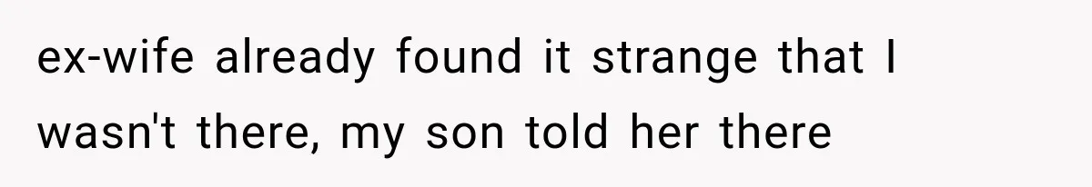 Father Gives His Classic Car to Stepson, Then Learns His Son Had Been Waiting for It His Entire Life ex-wife already found it strange that I wasn't there, my son told her there