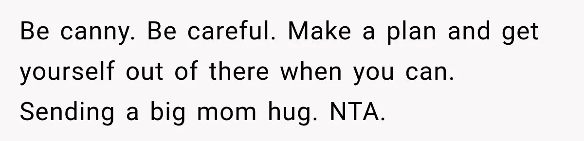 Sister Attacked Her Over Socks, But Their Dad Still Told Her To Be The Role Model Be canny. Be careful. Make a plan and get yourself out of there when you can. Sending a big mom hug. NTA.