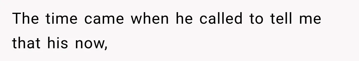 Father Neglects Daughter for Years, Then Cries When She Leaves and Never Returns The time came when he called to tell me that his now,