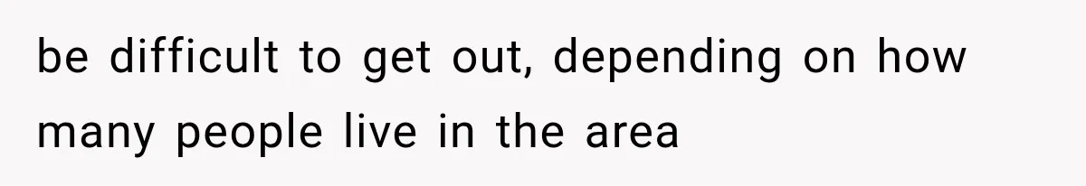 Couple Evacuates Before a Wildfire Spreads, But MIL Calls Them “Paranoid” for Leaving be difficult to get out, depending on how many people live in the area