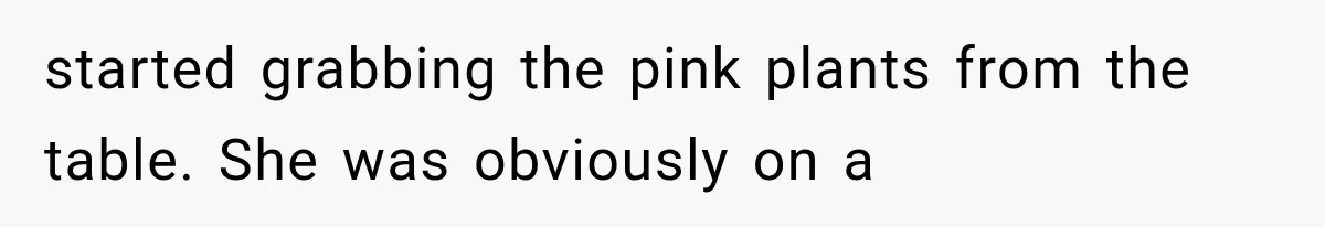 Woman Tries to Take Another Shopper’s Geraniums, But Her Plan Backfires at the Market started grabbing the pink plants from the table. She was obviously on a