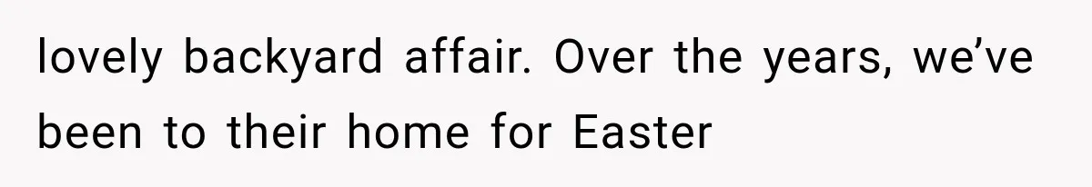 Wedding Guest Shouts Drug Accusations During Vows, Then His Wife Calls the Groom Mentally Ill lovely backyard affair. Over the years, we’ve been to their home for Easter