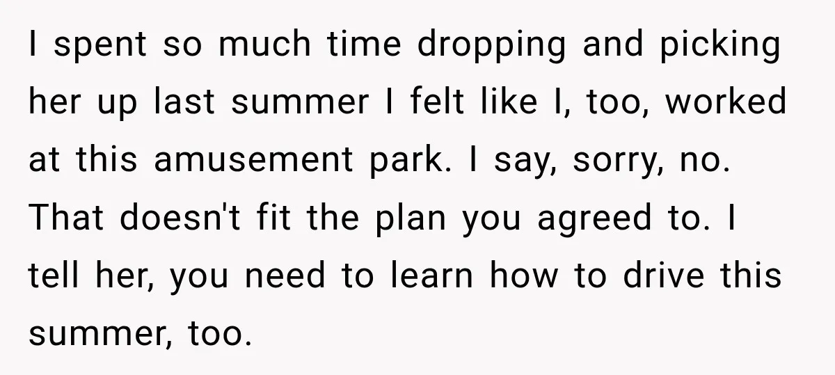 My Daughter Turned 18—Then Disappeared Two Days Later. I Never Imagined Parenthood Could Change Overnight. I spent so much time dropping and picking her up last summer I felt like I, too, worked at this amusement park. I say, sorry, no. That doesn't fit the...