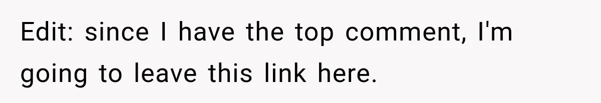 Edit: since I have the top comment, I'm going to leave this link here.
