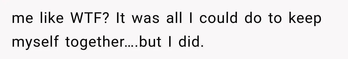 MIL Holds a Months-Long Grudge and Takes It Out on the Bride’s Family at the Wedding me like WTF? It was all I could do to keep myself together….but I did.