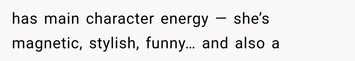 Woman Gives Her Ex-Friend a “Perfect” Reference, Then Watches Her Dream Job Slip Away has main character energy — she’s magnetic, stylish, funny… and also a