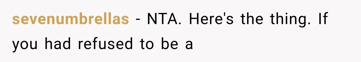 Woman Gives Her Ex-Friend a “Perfect” Reference, Then Watches Her Dream Job Slip Away sevenumbrellas − NTA. Here's the thing. If you had refused to be a