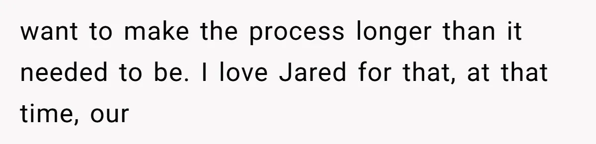 Sister-In-Law Tries to Hijack a Halloween Vow Renewal, Then Gets Locked Out of the Venue want to make the process longer than it needed to be. I love Jared for that, at that time, our