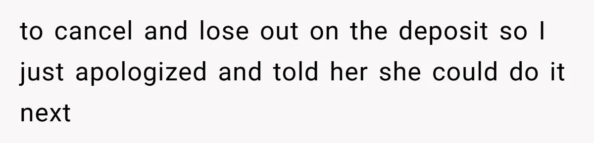 Sister-In-Law Tries to Hijack a Halloween Vow Renewal, Then Gets Locked Out of the Venue to cancel and lose out on the deposit so I just apologized and told her she could do it next