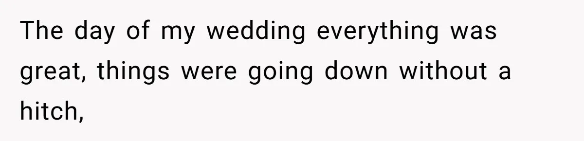 Sister-In-Law Tries to Hijack a Halloween Vow Renewal, Then Gets Locked Out of the Venue The day of my wedding everything was great, things were going down without a hitch,