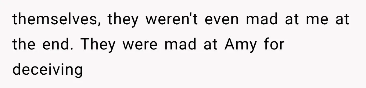 Sister-In-Law Tries to Hijack a Halloween Vow Renewal, Then Gets Locked Out of the Venue themselves, they weren't even mad at me at the end. They were mad at Amy for deceiving