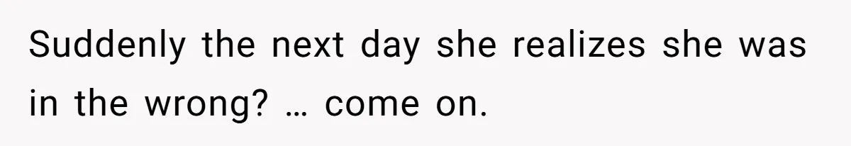 Sister-In-Law Tries to Hijack a Halloween Vow Renewal, Then Gets Locked Out of the Venue Suddenly the next day she realizes she was in the wrong? … come on.