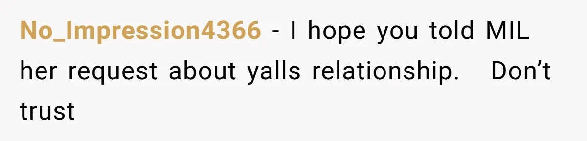Sister-In-Law Tries to Hijack a Halloween Vow Renewal, Then Gets Locked Out of the Venue No_Impression4366 − I hope you told MIL her request about yalls relationship. Don’t trust