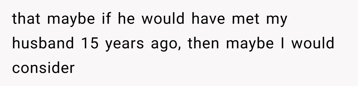 Twin Brother Refuses to Meet Her Husband for 15 Years, Then Demands His Money that maybe if he would have met my husband 15 years ago, then maybe I would consider