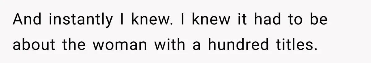 Woman Refuses Fiancée’s Apology After She Turns a 10-Year Friendship Into a Midnight Interrogation And instantly I knew. I knew it had to be about the woman with a hundred titles.