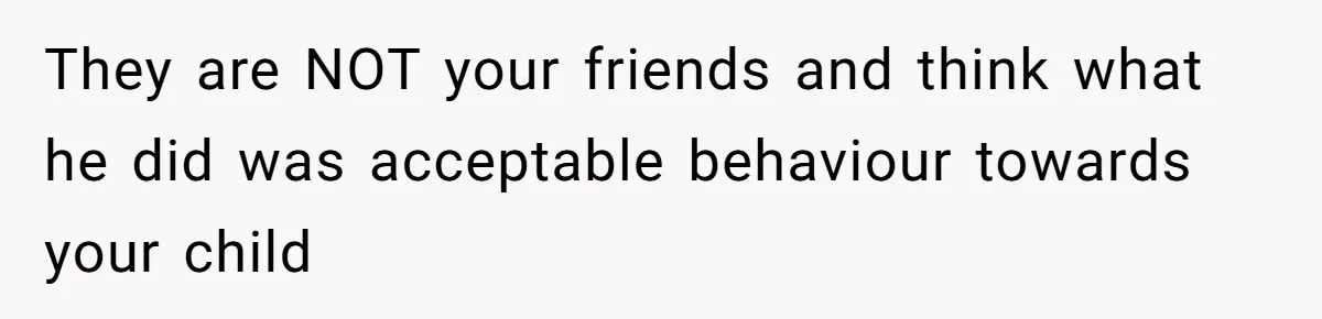Woman Leaves Wedding After Friend Seats Her Beside the Ex Who Assaulted Their Daughter They are NOT your friends and think what he did was acceptable behaviour towards your child