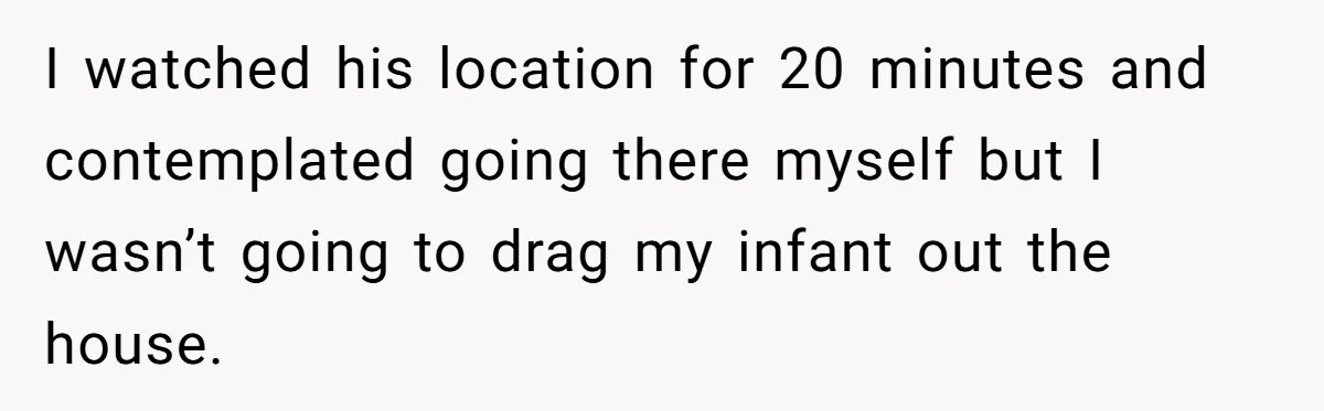 She Called 911 on Her Ex-Boyfriend—Now He’s a Registered S_x Offender. Was She Wrong? I watched his location for 20 minutes and contemplated going there myself but I wasn’t going to drag my infant out the house.