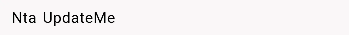 Nta UpdateMe