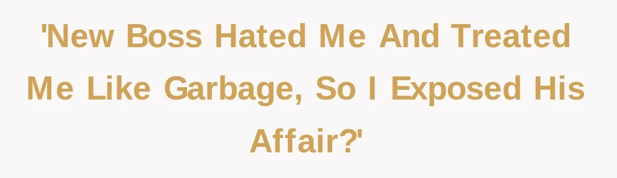 Young Pool Manager Gets Rejected for Boss Job, Then Exposes the Man Who Replaced Her 'New boss hated me and treated me like garbage, so I exposed his affair?'