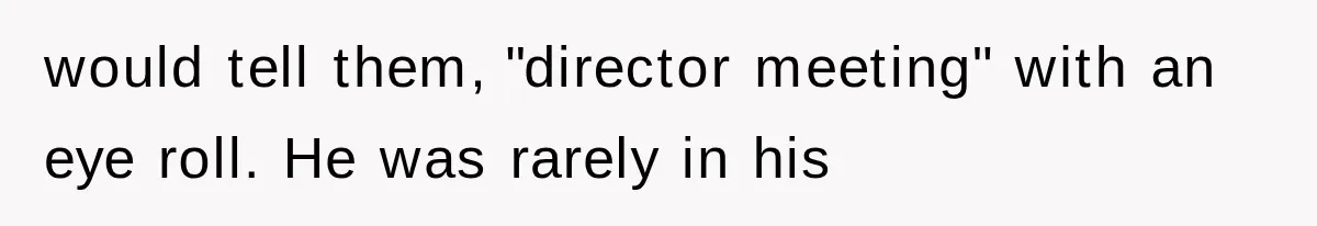 Young Pool Manager Gets Rejected for Boss Job, Then Exposes the Man Who Replaced Her would tell them, "director meeting" with an eye roll. He was rarely in his