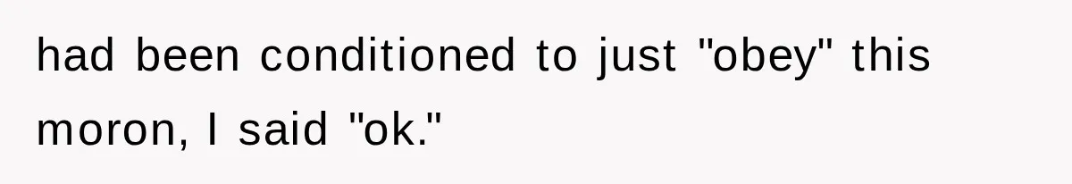 Young Pool Manager Gets Rejected for Boss Job, Then Exposes the Man Who Replaced Her had been conditioned to just "obey" this moron, I said "ok."