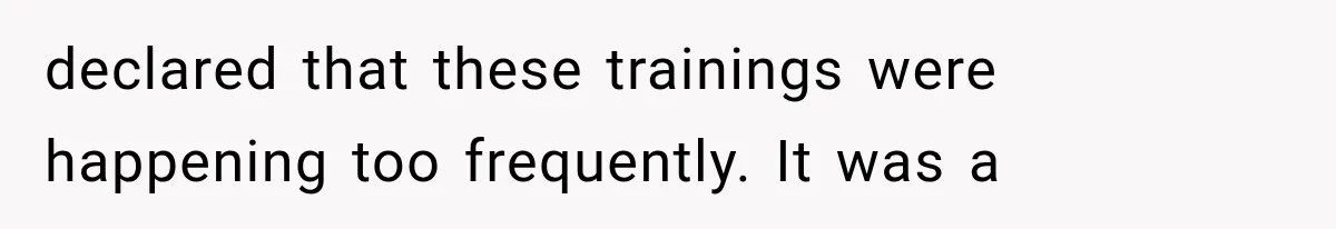 Young Pool Manager Gets Rejected for Boss Job, Then Exposes the Man Who Replaced Her declared that these trainings were happening too frequently. It was a