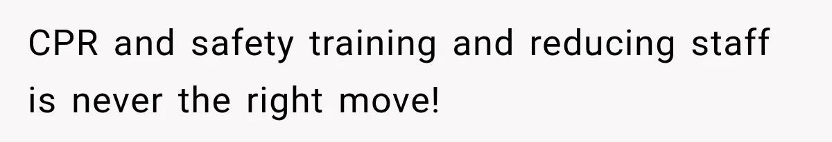 Young Pool Manager Gets Rejected for Boss Job, Then Exposes the Man Who Replaced Her CPR and safety training and reducing staff is never the right move!