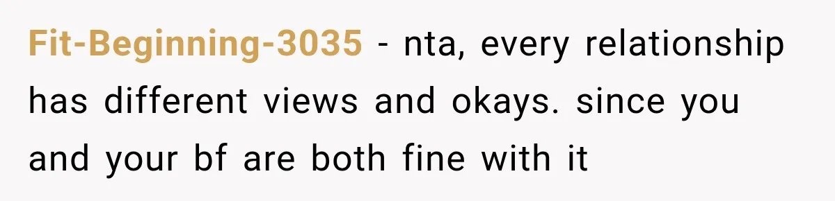 Her Friend Called Her Boyfriend a Rapist After She Said They Had S__ While She Was Drunk Fit-Beginning-3035 − nta, every relationship has different views and okays. since you and your bf are both fine with it