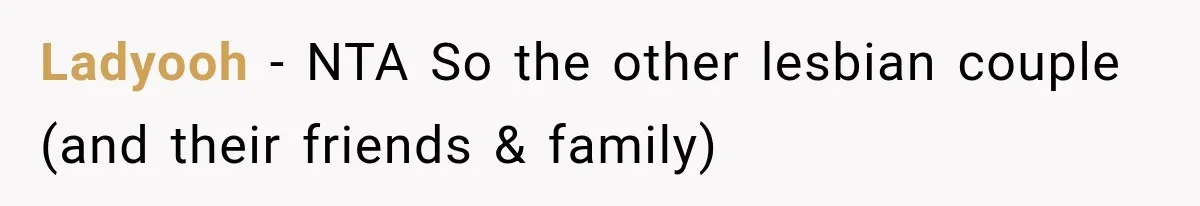 Ladyooh − NTA So the other lesbian couple (and their friends & family)