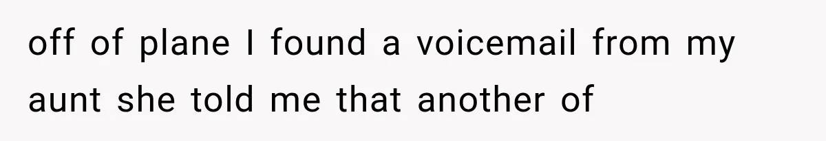 Woman Falls in Love With Gifted Wedding Dress, Until Aunt Reveals Her Hidden Plan off of plane I found a voicemail from my aunt she told me that another of