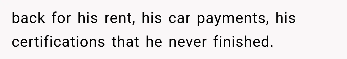 Woman Cuts Off Family After They Celebrate Ending Her Support, Then Demand Money Again back for his rent, his car payments, his certifications that he never finished.