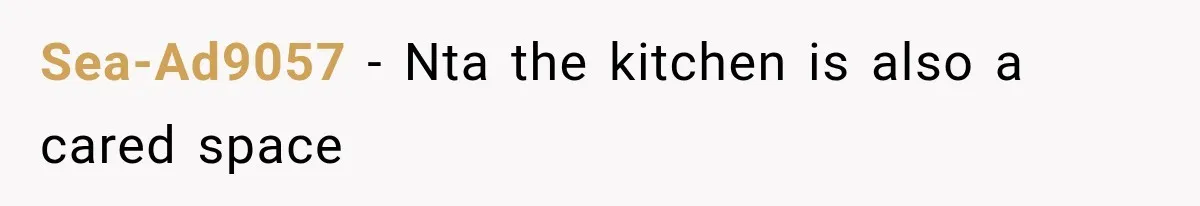 Sea-Ad9057 − Nta the kitchen is also a cared space