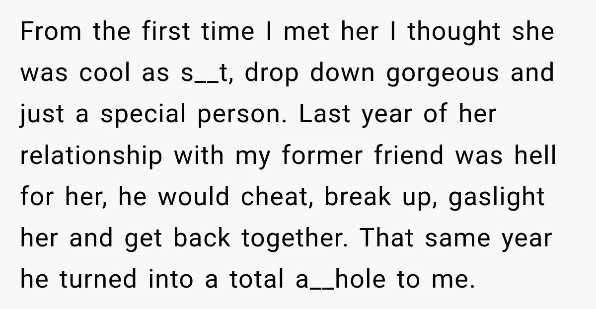 He Sl_pt With His Best Friend’s Estranged Wife, and Now He’s Questioning Everything From the first time I met her I thought she was cool as s__t, drop down gorgeous and just a special person. Last year of her relationship with my former...