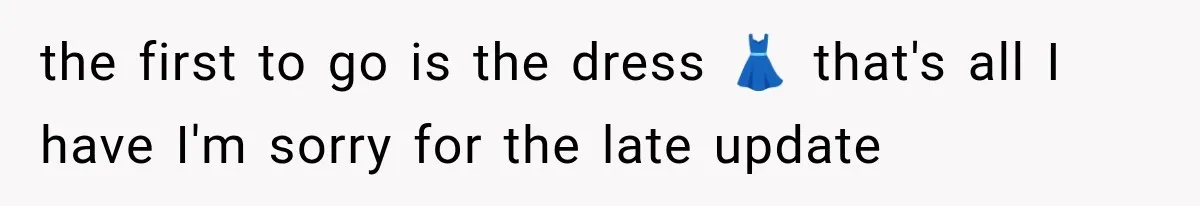Woman Leaves Husband After Third Betrayal, Then Discovers He Had Secretly Invented an Entire Poly Relationship the first to go is the dress 👗 that's all I have I'm sorry for the late update