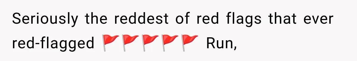 Woman Leaves Husband After Third Betrayal, Then Discovers He Had Secretly Invented an Entire Poly Relationship Seriously the reddest of red flags that ever red-flagged 🚩🚩🚩🚩🚩 Run,