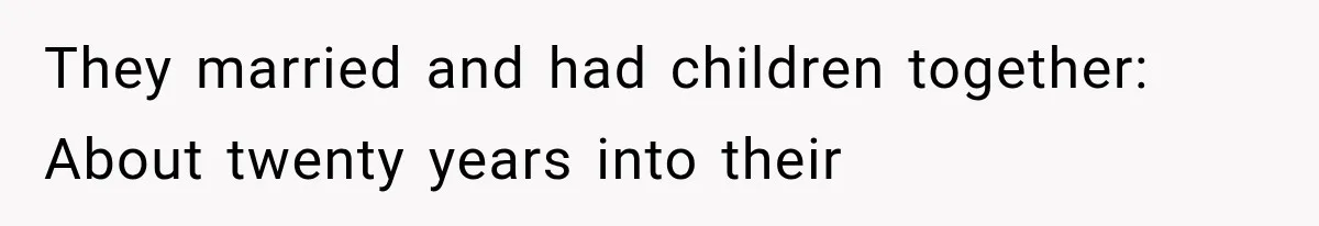 Woman Reports Her Friend’s Estranged Husband After He Marries Someone Else Before His Divorce Is Final They married and had children together: About twenty years into their