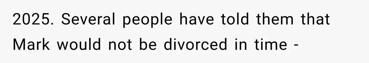 Woman Reports Her Friend’s Estranged Husband After He Marries Someone Else Before His Divorce Is Final 2025. Several people have told them that Mark would not be divorced in time -