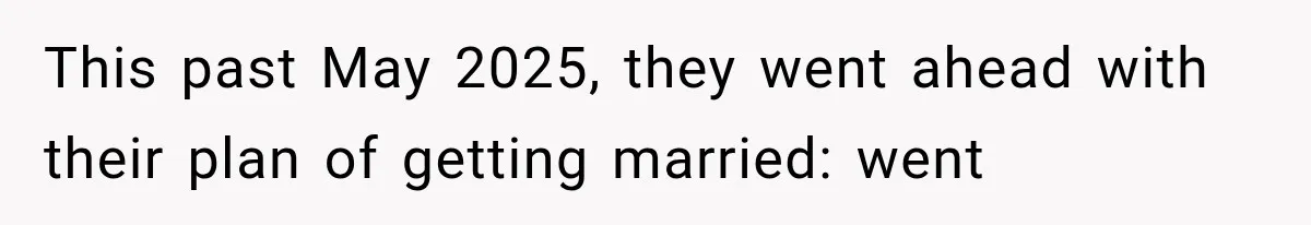 Woman Reports Her Friend’s Estranged Husband After He Marries Someone Else Before His Divorce Is Final This past May 2025, they went ahead with their plan of getting married: went