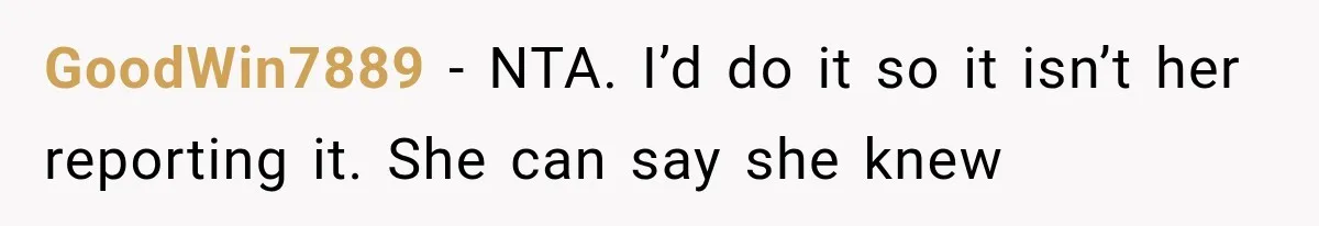 Woman Reports Her Friend’s Estranged Husband After He Marries Someone Else Before His Divorce Is Final GoodWin7889 − NTA. I’d do it so it isn’t her reporting it. She can say she knew