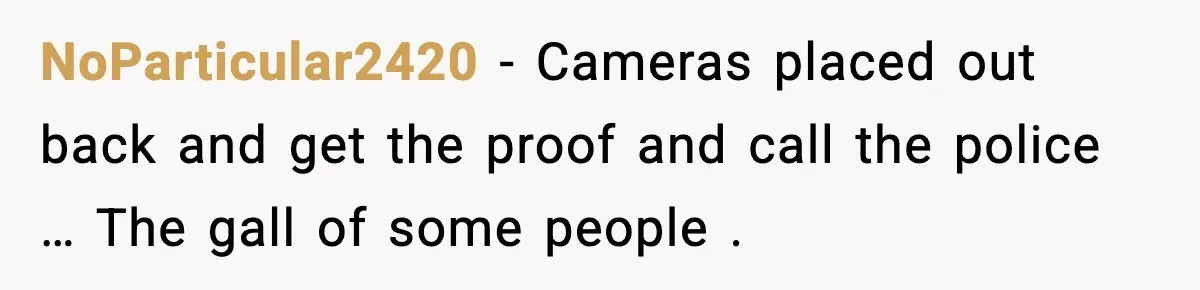 Neighbor Kept Stealing Electricity From Their Truck, So They Finally Took Action NoParticular2420 − Cameras placed out back and get the proof and call the police … The gall of some people .