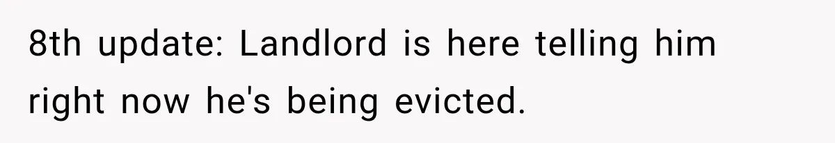 Neighbor Announces Late-Night Party, but Months of Frightening Fights Have Tenant Ready to Call Police 8th update: Landlord is here telling him right now he's being evicted.