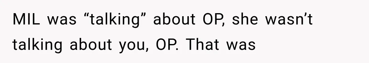 Her MIL Used Her Cancer Diagnosis to Push Religion on Her Husband, So He Finally Ended the Call MIL was “talking” about OP, she wasn’t talking about you, OP. That was