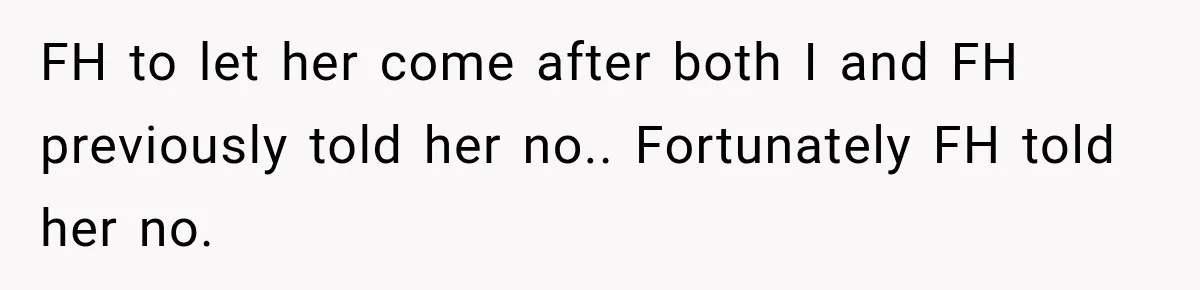 Pregnant Mom Refused Hospital Visitors, But Her MIL Threatened to Sneak In to Meet the Baby FH to let her come after both I and FH previously told her no.. Fortunately FH told her no.