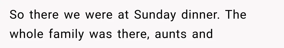 Woman Reveals She Funded Her Brother’s Lifestyle After Family Calls Her a Failure So there we were at Sunday dinner. The whole family was there, aunts and