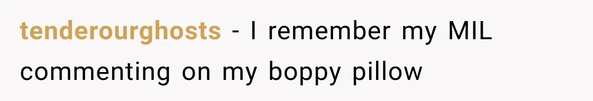MIL Sends “Perfect Mother” Advice Right After Mom Asks For Help, And She’s Had Enough tenderourghosts − I remember my MIL commenting on my boppy pillow